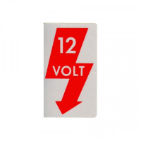 T1 T2 sticker 12V on A-pillar gallery