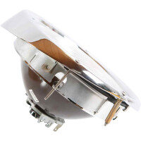 Type2 early bay Genuine Hella Headlight with chrome ring lef