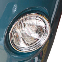 Type2 early bay Genuine Hella Headlight with chrome ring lef