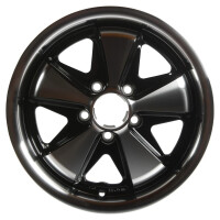 Type2 bay and T25 SSP Fooks Alloy Wheel Black/Polished 5,5Jx