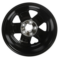 Type2 bay and T25 SSP Fooks Alloy Wheel Black/Polished 5,5Jx