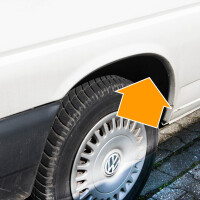 T4 Reparaturblech Radkasten Hinten Innen Links Verglnr. 7018