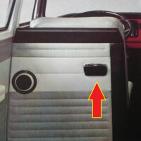 T2 ashtray middle seat/bulkhead 67-72 USED 311857405B 4