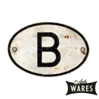 MAGNETIC BELGIUM B BADGE, STANDARD 180X1 gallery