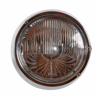 Type2 early bay Genuine Hella Headlight with chrome ring rig