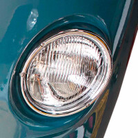 Type2 early bay Genuine Hella Headlight with chrome ring lef