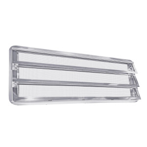 Type2 bay Westfalia louvre jalousie window, left knob,...