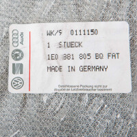VW Golf Cabrio Lehnenbezug NEU/OVP Verglnr. 1E0881805BQFAT O