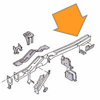 T4 side member, left, orig. VW, OEM partnr. 7D0803101 7