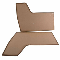 T2 split door panels up to 61 - 67 Vinyl Tan Smooth TOP 3
