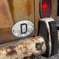 D-Schild patina-ratlook-offroad-vintage 2