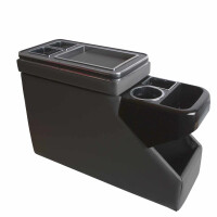 Centre console storage unit, grey / blac gallery