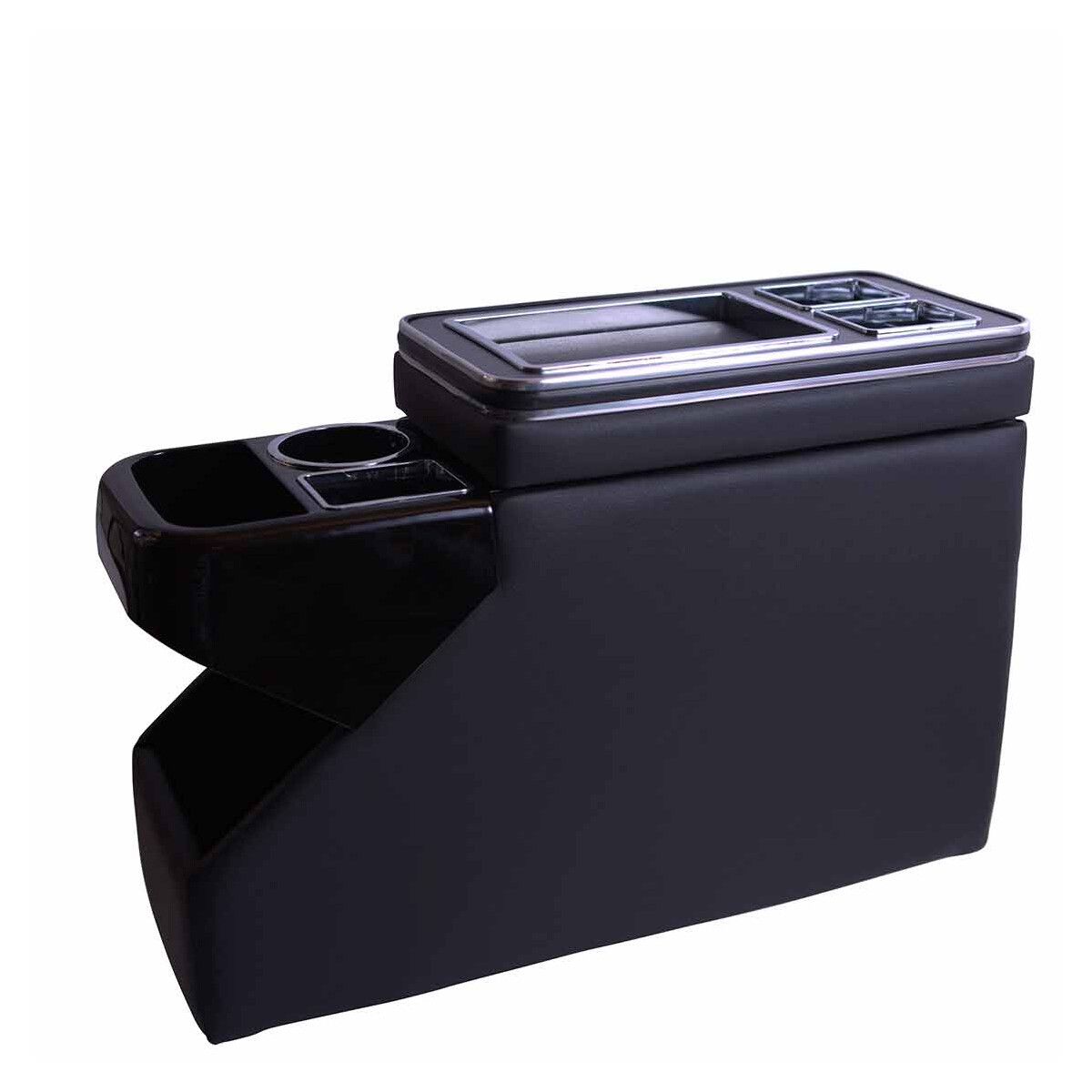 Middenconsole zwart met zwart skai T2T3T4T5T6, 221,00