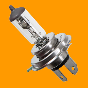 T1 T2 H4 lampje 12V  duplo voet Halogen 12V 60/55W...