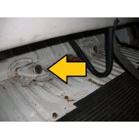 T2 heater piece below rear seat RIGHT us gallery