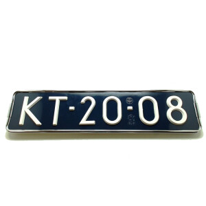 License plate frame chrome 52x11cm