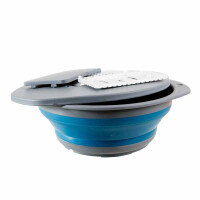 Camping Collaps schoteltje met rasp blauw 1