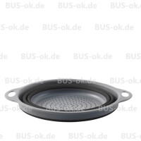 Camping Sieb Outwell Faltsieb Collaps Colander Schwarz 2