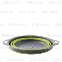 Camping Sieb Outwell Faltsieb Collaps Colander Grün 2