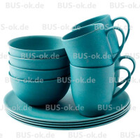 Outwell Camping Bamboo Dinner Set 4 Pers gallery