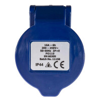 CEE adapter stekkerdoos Europees 4