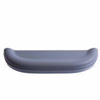 Type 2 Split rear seat arm rest dark grey, top, 59-67 221867