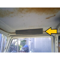 T2a Early bay Westfalia roof hinge inner roof strengtheners 