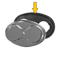 T1 afdichting slotcover tresorklep en klapdeur Barndoor en B