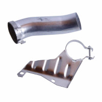 Type2 bay T25 Heat Riser Elbow left, Typ 4 engine 1,7 - 2,0 