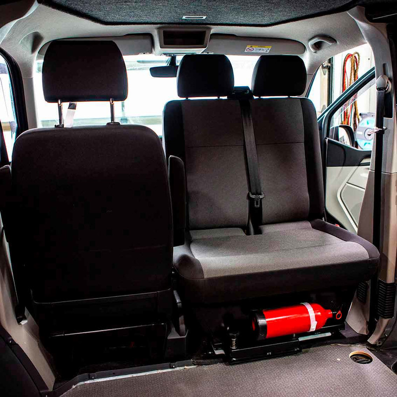 T5 T6 Swivel Seat Base For Double Front, Double Swivel Chair Van