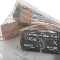 Dabendorfer Radio Mute Komplettsatz Iso-Profi mit Aufschaltf