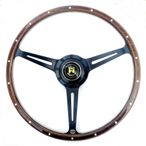 T2a Stealth Wolfsburg Black Steering Wheel 67-74 17"