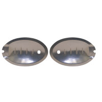 T2 deurschelpjes Aluminium paar gallery