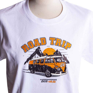 T-Shirt Road Trip in white