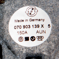 T5 dynamo 2,5l TDI 150A 4.03-11.09 orig. VW  070903139X 05 7
