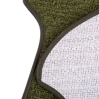Type2 bay Westfalia cab carpet in green, 73 - 79, Top 2