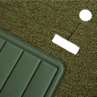 Type2 bay Westfalia cab carpet in green, 73 - 79, Top 3