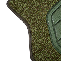 Type2 bay Westfalia cab carpet in green, 73 - 79, Top 4