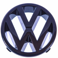 T4 Front grille emblem black, short front, orig. VW, OEM par