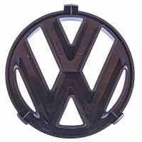 T4 Front grille emblem black, short front, orig. VW, OEM par