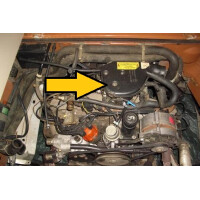T3 VW DF Engine Air filter intake Solex carb 025129654A USED