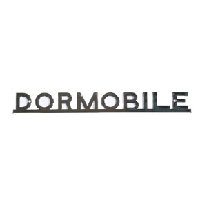 T1 T2 chroom embleem voor Dormobile camper