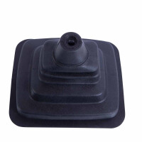 T25 Gaiter for gear change rod, 4 speed, black, orig. VW, OE
