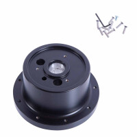 Type2 bay Boss Kit, 9 Bolt, black Aluminium, PCD 9x102, 8.73