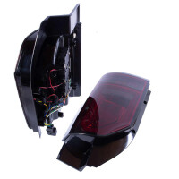 T6 LED dynamische achterlichten red-smoke voor bus met achte