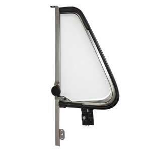 Type2 bay Chrome Quarterlight (Nearside,left) complete...