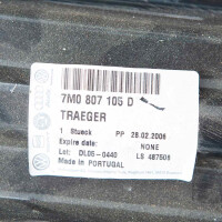 VW Sharan Bumper Carrier Genuine Volkswagen Part OE-Nr. 7M08