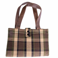Westfalia-Style Handtasche Braun-beige kariert 2
