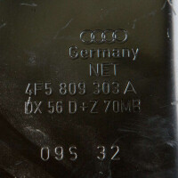 Radhaus Konsole für Audi A6/Avant NEU Verglnr. 4F580930