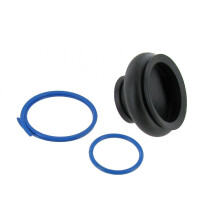 Type2 split and bay Track Rod End Boot, Top, Meyle, OEM part
